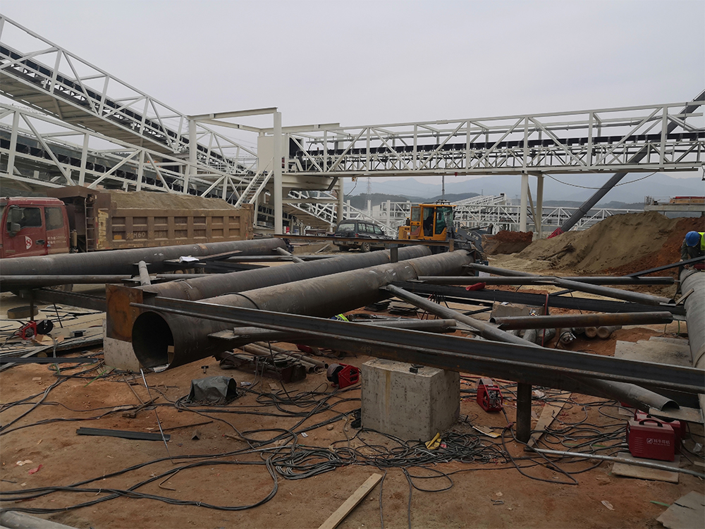 乌鲁木齐螺旋钢板仓湛江5000吨项目进展